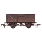 BR 16T Steel Mineral Wagon M620233, BR Bauxite Livery, Includes Wagon Load, Weathered