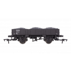 BR Grampus Wagon DB990425, BR Black Livery, Includes Wagon Load