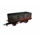 WD 7 Plank Wagon, 10' Wheelbase 334, WD Grey Livery 'Naval Stores', Includes Wagon Load, Weathered