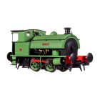Private Owner Hawthorn Leslie 0-4-0 Saddle Tank 0-4-0ST, 'Faraday' 'Newport Corporation', Engine Green Livery, DCC Ready