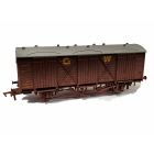 GWR Fruit D Van 2842, GWR Brown Livery, Weathered
