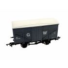 GWR 8T Fruit Mex Wagon 38240, GWR Grey (large GW) Livery