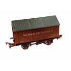 Private Owner Lime Wagon 125, 'The Minera Lime Company Ls', Bauxite Livery, Weathered