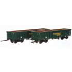 Freightliner MJA Box Wagon 502047 & 502048, Freightliner Heavy Haul Green Livery Twin Pack