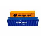 40ft Containers 'HC Hapag-Lloyd' 147384-6 & 'CMA CGM' 546456-5