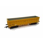 Network Rail IOA Ballast Wagon 3170 5992 110-4, Network Rail Yellow Livery