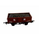 SR 5 Plank Wagon, 10' Wheelbase 27354, SR Brown (Pre 1936) Livery, Includes Wagon Load