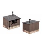 Wooden Lineside Huts Kit