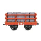 Dinorwic Slate Wagon with sides 700 (weight),  Livery, Includes Wagon Load