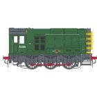 BR Class 08 0-6-0, D3201, BR Green (Wasp Stripes) Livery, DCC Ready