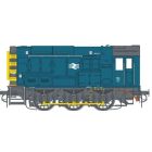 BR Class 08 0-6-0, Un-numbered, BR Blue Livery, DCC Fitted