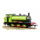 Private Owner Hunslet 16in Saddle Tank 0-6-0ST, 'Thorne No. 1' Plain Green Livery, DCC Sound