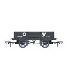 GWR 4 Plank Wagon, Diag. 021 54156, GWR Grey (large GW) Livery (Large GW Livery)