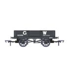 GWR 4 Plank Wagon, Diag. 021 63392, GWR Grey (large GW) Livery (Large GW Livery)