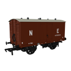 LNER (Ex GNR) 8T GNR Van 439058, LNER Bauxite Livery