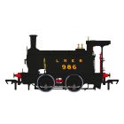 LNER Y7 Class 0-4-0, 986, LNER Black (LNER Original) Livery, DCC Sound
