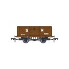 SR 8 Plank Wagon, Diag. 1379, 9' Wheelbase 36485, SR Brown (Pre 1936) Livery