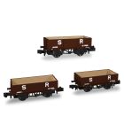 SR (Ex SECR) 5 Plank Wagon, Diag. 1349, SR Brown (Pre 1936) Livery