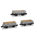 BR (Ex SECR) 5 Plank Wagon, Diag. 1349, BR Grey Livery