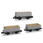 BR (Ex SECR) 7 Plank Wagon, Diag. 1355, BR Grey Livery