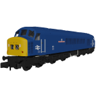 BR Class 45/0 1Co-Co1, 49, 'The Manchester Regiment' BR Blue Livery, DCC Ready