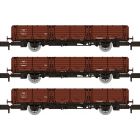 BR OAA Open Wagon 100016, 100026 & 100013, BR Bauxite Livery
