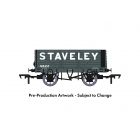 Private Owner 7 Plank Wagon RCH 1907 4822, 'Staveley', Grey Livery