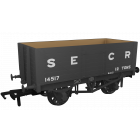 SECR 7 Plank Wagon RCH 1907 14517, SECR Grey Livery, -