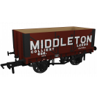 Private Owner 7 Plank Wagon RCH 1907 686, 'Middleton Colliery', Red Livery, -