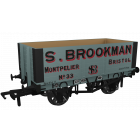 Private Owner 7 Plank Wagon RCH 1907 No. 33, 'S Brookman', Grey Livery, -