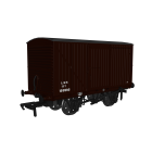 LMS (Ex LNER) 12T LNER Non-Ventilated Van Diag. D1663 158995, LMS Bauxite Livery