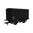 BR (Ex LNER) 12T LNER Non-Ventilated Van Diag. D1663 DM155543, BR Departmental Black Livery