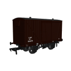 LMS (Ex LNER) 12T LNER Non-Ventilated Van Diag. D1832A 156079, LMS Bauxite Livery