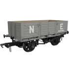 LNER (Ex GER) 5 Plank Wagon, GER Diag. 17 628495, LNER Grey Livery