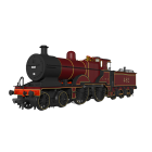 LMS (Ex MR) 483 Class 4-4-0, 482, LMS Crimson Lake (LMS) Livery, DCC Ready