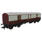 LNWR 48' 'Evolution' Full Brake Non-Corridor 9531, LNWR Lined White & Plum Livery