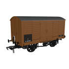 BR (Ex LBSC) 8T Van, LBSC Diag. 8 S46966, BR Bauxite Livery