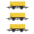 Private Owner (Ex BR) 16T Steel Mineral Wagon 23, 17 & 20, 'CEGB', Yellow Livery MCO