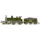 SR (Ex LSWR) T3 'Adams' Class 4-4-0, 560, SR Lined Maunsell Olive Green Livery, DCC Ready