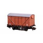 BR 12T Ventilated Plywood Van B785609, BR Bauxite Livery