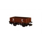 LNER 5 Plank Wagon, 9' Wheelbase 43326, LNER Bauxite Livery