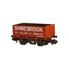 Private Owner 7 Plank Wagon, End Door 159, 'Shirebrook Colliery Ltd', Bauxite Livery