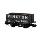 Private Owner 7 Plank Wagon, End Door 718, 'Pinxton Collieries Ltd', Black Livery