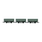 Private Owner 20T Coke Hopper 8863, 8864 & 8865, 'Stanton', Grey Livery Triple Wagon Pack