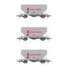 Private Owner PCA Bulk Cement Tank Wagon STS 74041, STS 74034 & STS 10605, 'Castle Cement' Red & White Livery