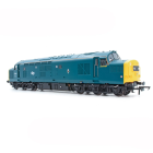 BR Class 37/0 Centre Headcode Co-Co, 37140, BR Blue Livery with Orange Cantrail, DCC Ready