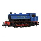 Private Owner (Ex LNER) J94 (Ex-WD 'Hunslet Austerity' 0-6-0ST) Class Saddle Tank 0-6-0ST, 12, 'National Coal Board, Kent', Lined Blue Livery, DCC Ready