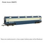 BR NVX Two-Tier Motor Car Van (Newton Chambers Car Carrier) E96298E, BR Blue & Grey Livery, Weathered