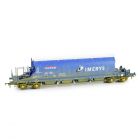 Private Owner JIA Bogie Tank Wagon 33-70-0894-015-3, 'Imerys', Blue Livery, Lightly Weathered