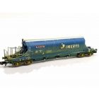 Private Owner JIA Bogie Tank Wagon 3370 0894002-3,  Livery, Weathered